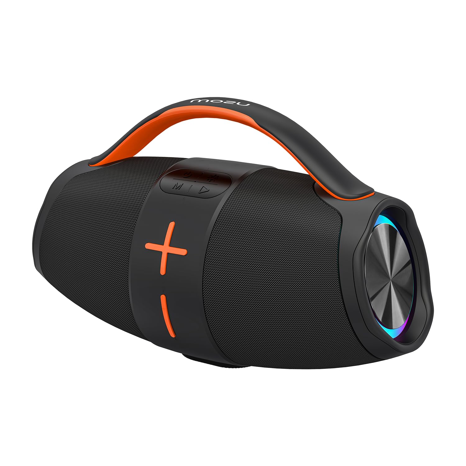 Mozu Bassmore X21 Portable Speaker With RGB LED|Aux FM TF USB|6 Hrs Playtime, 40 W Bluetooth Party Speaker - Mozu