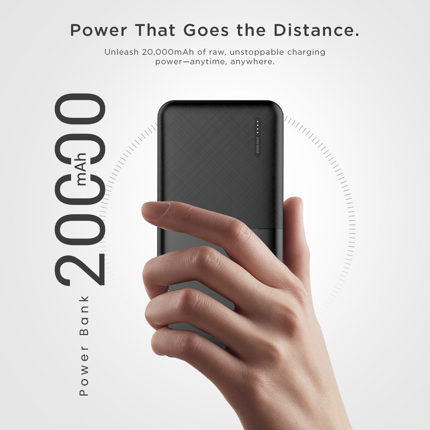 Mozu Chargex 20000 mAh 12W Charging Power Bank| Dual USB Output | Type C & Micro USB Input |Built in Protections | USB - A to Type - C Cable Included| Led Display | Made in India - Mozu