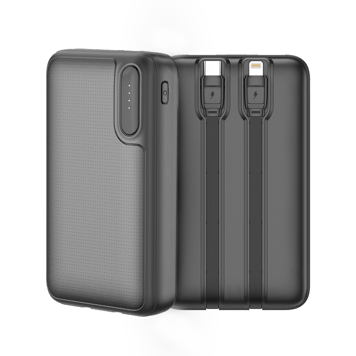 Mozu Chargex P220 20000mAh Power Bank With Built - in Type - C & 8 PIN Cables | 22.5W Fast Charging | Total Four Output | Flight - Approved 77Wh | Smart Heat Protection | Small & Compact Design - Mozu