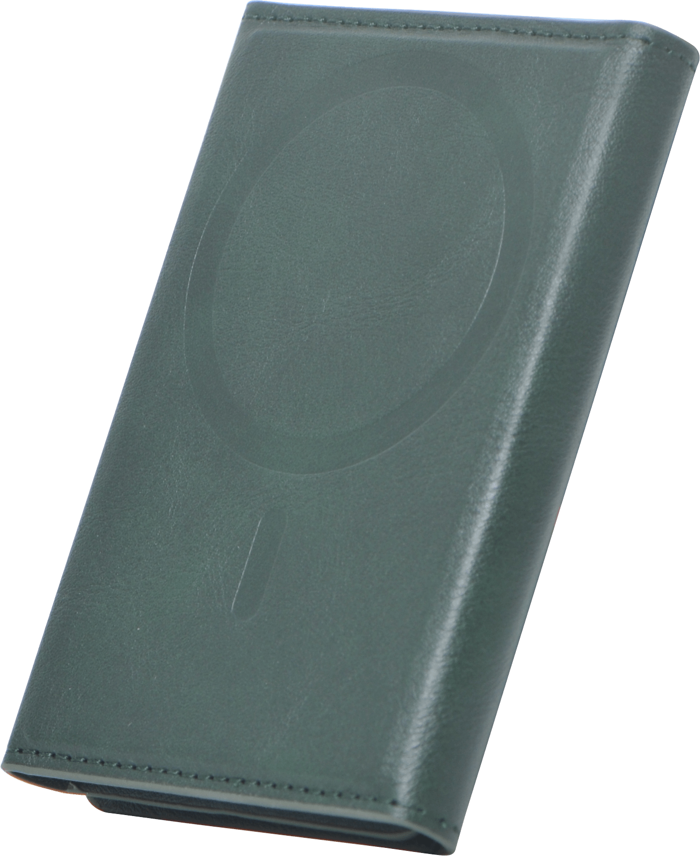 Mozu Magnetic Trifold Wallet with Stand | Powerful Magnetic Lock | Premium PU Leather | 6 Card Slots - Mozu