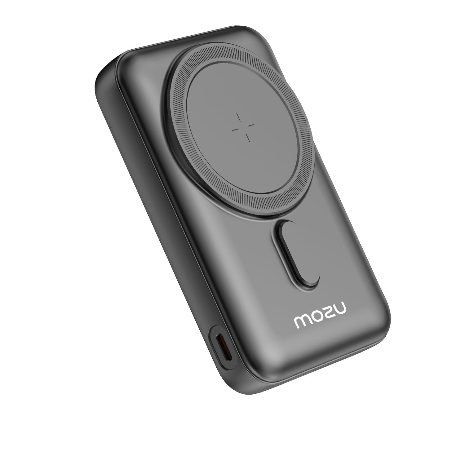 SnapX - W50 10000mAh Magnetic MagSafe Powerbank | 22.5W Fast Charging | Wireless & Wired | Stand Holder| Flight Approved - Mozu