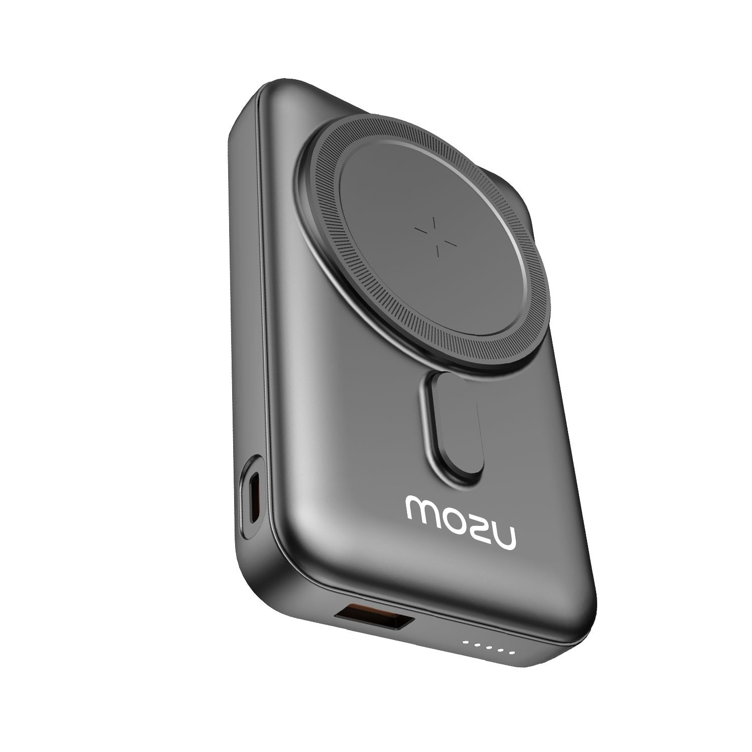 SnapX - W50 10000mAh Magnetic MagSafe Powerbank | 22.5W Fast Charging | Wireless & Wired | Stand Holder| Flight Approved - Mozu